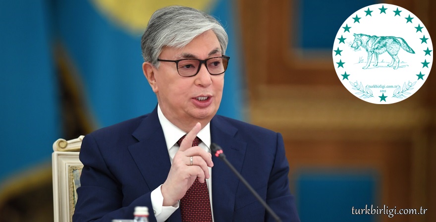 Kazakistan Cumhurbaşkanı Kasım Cömert Tokayev, 'Ukrayna’nın doğusundaki sözde Donetsk ve Luhansk halk cumhuriyetlerini tanımayacaklarını' söyledi.